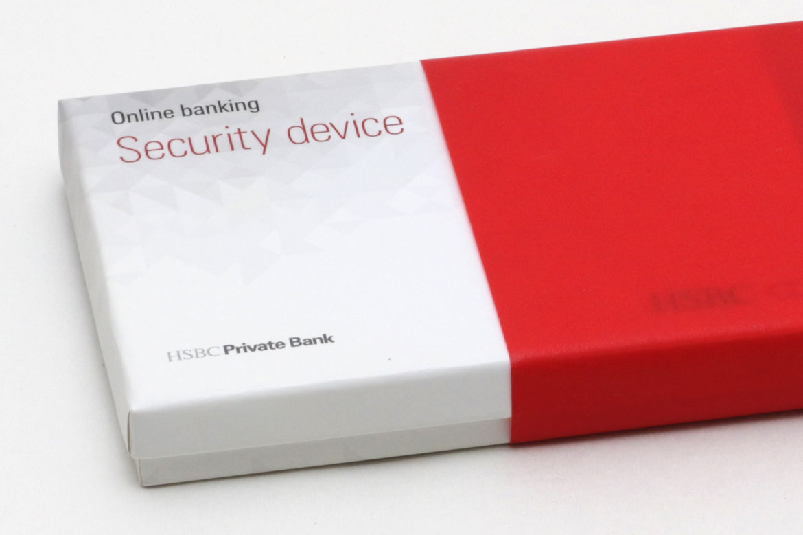 Security device packaging for HSBC